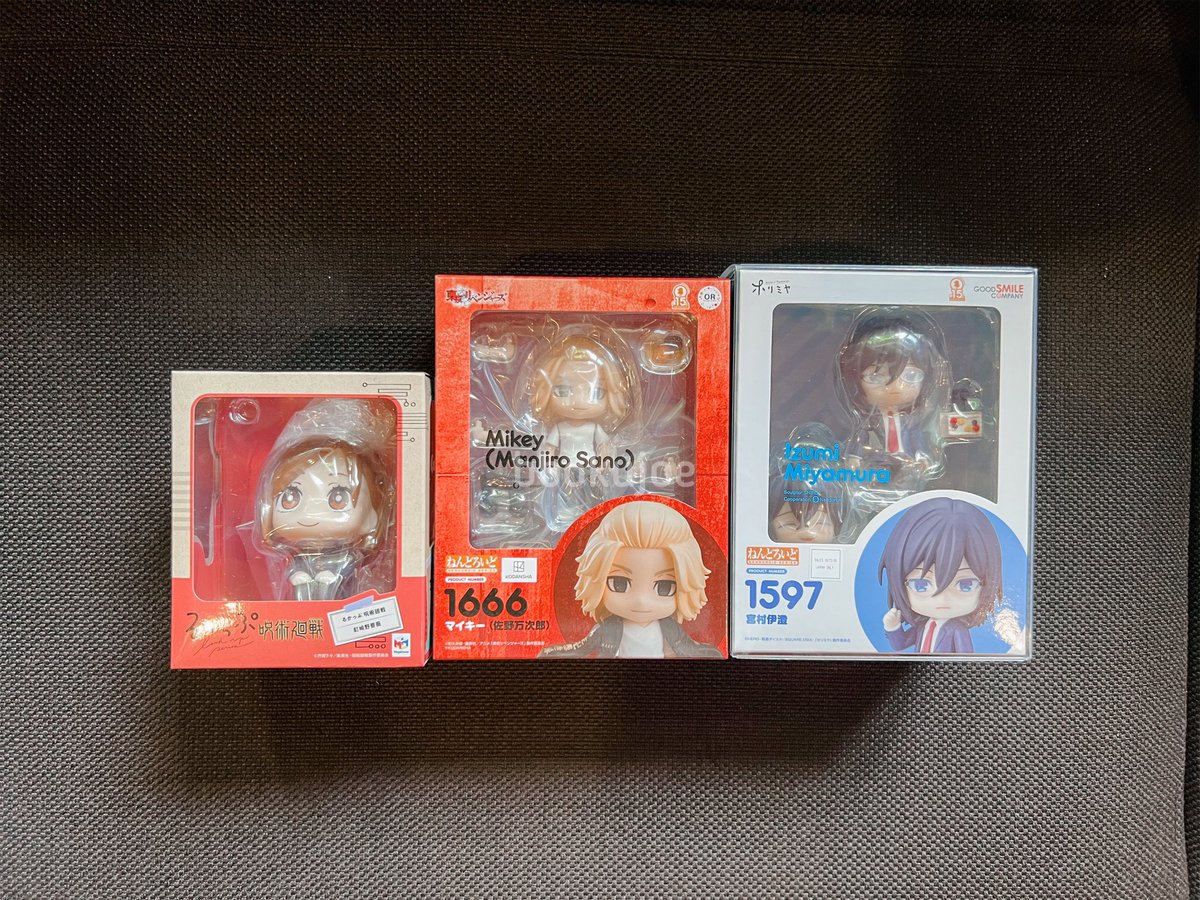 bbokujoe's tweet photo. misb 

mikey (jp ver) - ₱2100
miyamura - ₱1800
nobara look up - ₱1300 https://t.co/66tjD6Za0a