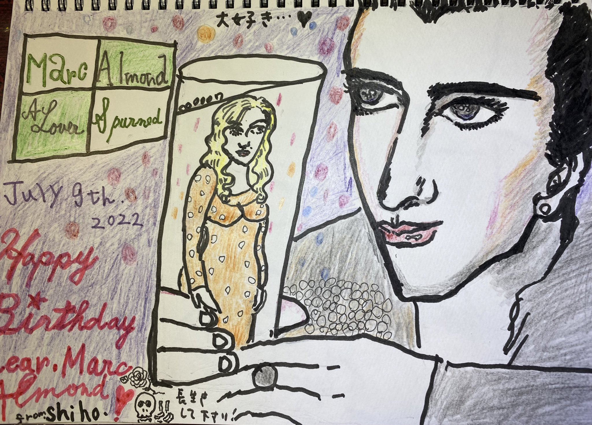 Happy Birthday my idol,
Sir.Marc Almond                   