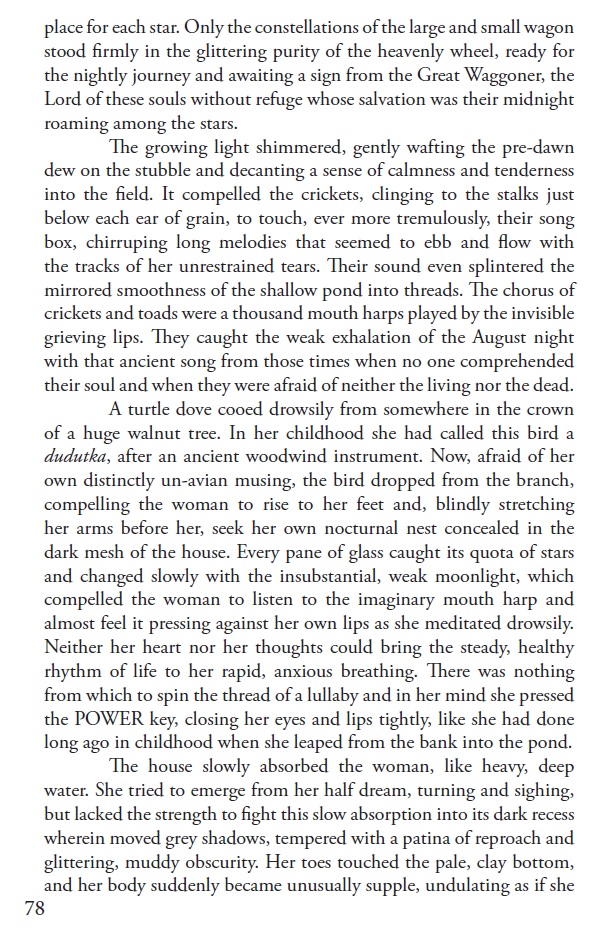 From "Episodic Memory" a beautiful lyrical novel of the Ukrainian Steppe by Liubov Holota- translated by <a href="/komarnyckyj/">Stephen Komarnyckyj #standwithukraine 🇺🇦 #FBPE</a> - want to read more? amazon.com/Episodic-Memor…
