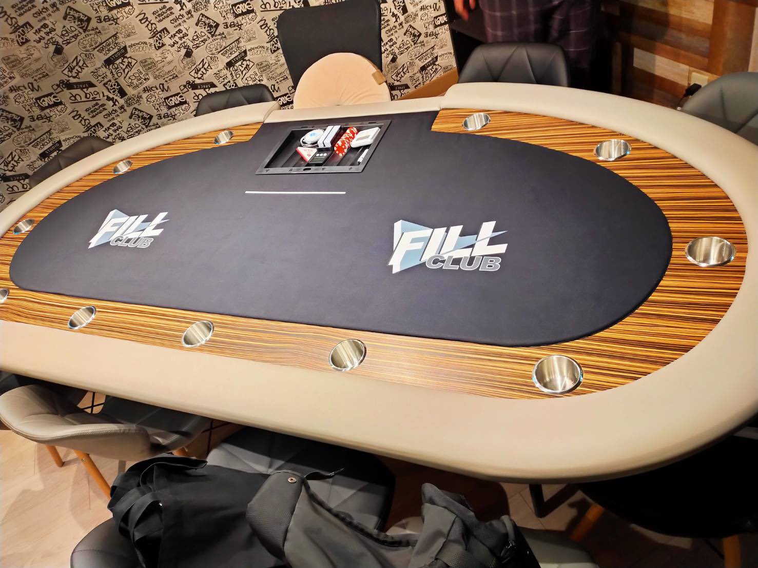 ポーカーテーブル用羅紗1枚　Poker Stars（緑）2400*1200サイズ ポーカーテーブル用羅紗1枚 Poker Stars（緑）2400*1200サイズ