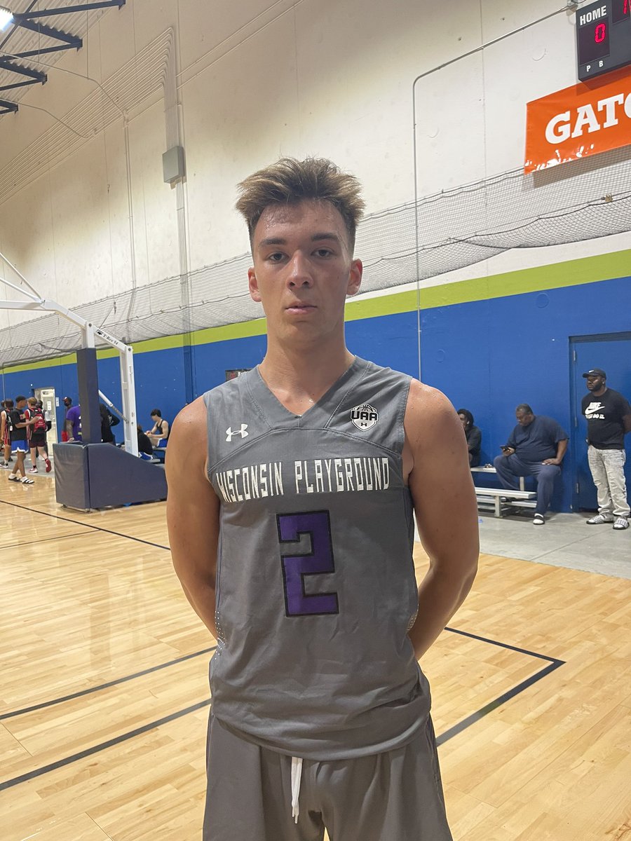 WisPlayground23's tweet photo. After a tough 1 point OT loss in our first game, came back with a 57-37 win over M14 Hoops U17 @bayloryouth Summer Jam Chicago @taso_giannaras 15pts @nebojsastojsav2 13pts and @sam14670093 11pts, 8 Reb https://t.co/w9iLE6NTjK