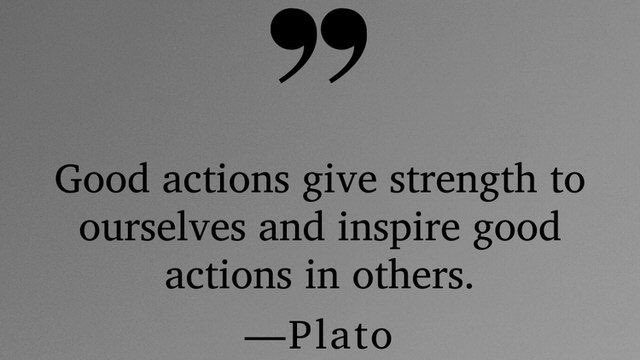 Good actions! Do good! 💗🙏