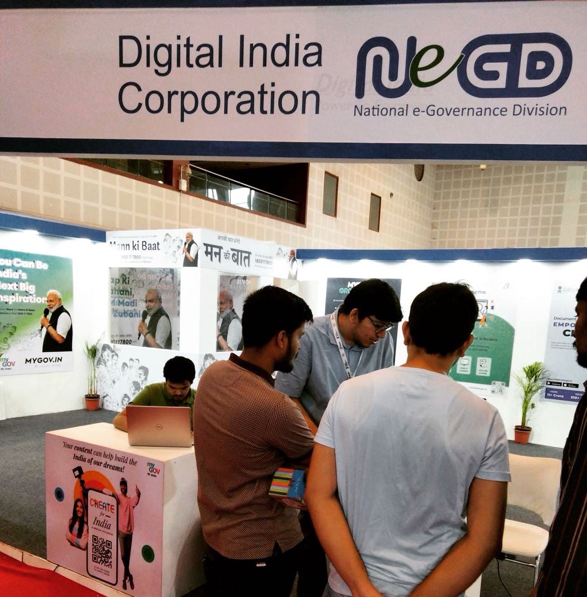 Still haven’t visited the exciting #DigitalMela? Go this weekend! Last day tomorrow to see India’s tech prowess! #IndiasTechade