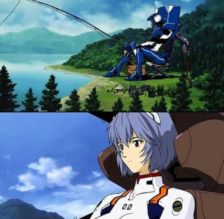 evangelionJPEG's tweet photo. i always say just "morning" instead of "good morning", because if it were a good morning, i'd be fishing! https://t.co/5JlrF5YTIH