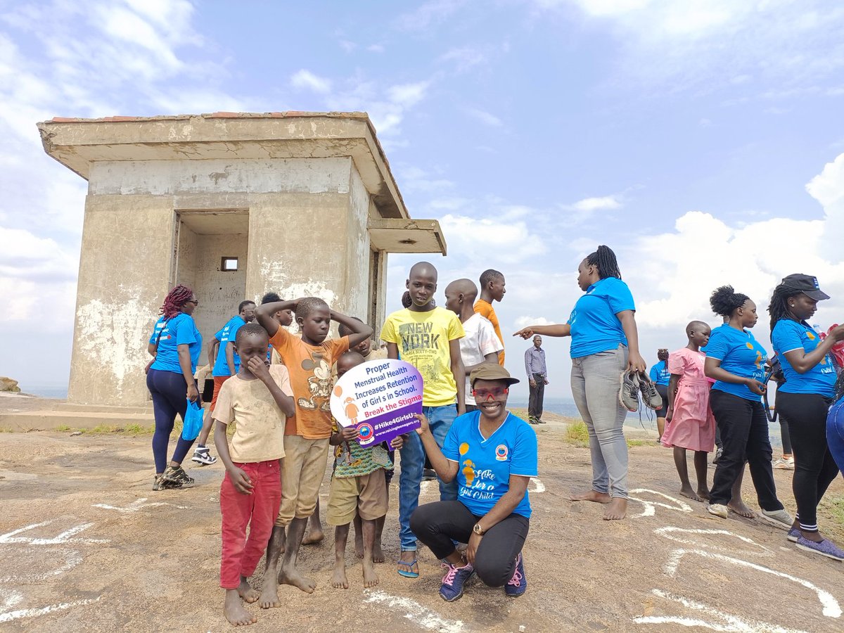 Menstrual hygiene is a human right and it's our duty to recognize it each day of  our lives. Let's continue fighting the stigma around it so that our girls are able to confidently stay in school and fulfill all their dreams. It's a collaborative effort.
#Hike4GirlsUg