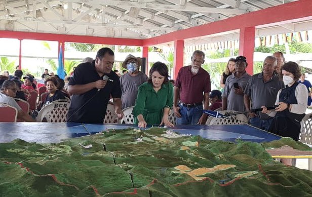 We were honored to welcome German Foreign Minister @ABaerbock to Palau! With <a href="/iki_germany/">IKI Germany</a> support, we’re helping coastal communities build #climateresilience. Thank you for recognizing small-scale fishers as contributors to climate adaptation solutions! #30x30 #G7 #OceanDeal