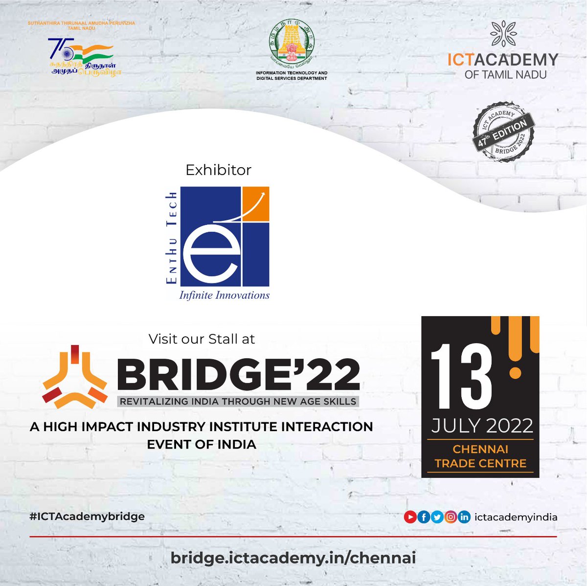 enthutechnology's tweet photo. Welcome all Academic Community and Policy Makers visit our Industry 4.0 and Product Development Laboratory Devices and Equipment at BRIDGE'22 organized by ICT Academy #enthutech #ictact #ictacademy #lorawan #iot #pcbmate #pcbprototyping #industry4.0 https://t.co/ftaImOO6o1