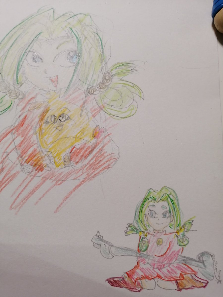 masamitsu_'s tweet photo. 娘と一緒に描いたファンアート
#SUEZEN
#YADAMON https://t.co/OzghYWRBxE