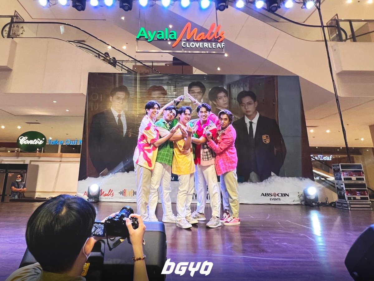bgyo_ph's tweet photo. #BGYO | We would like to send our gratitude to everyone who joined us today in the first #BestTimeWithBGYO Mall Tour! @bgyo_members had the best time of their lives performing in front of you all!
Special thanks to @spriteph & Ayala Malls Cloverleaf for trusting our best boys! https://t.co/5C1B6GnLhD