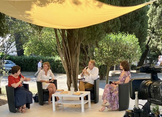 #REAix2022 <a href="/cecilebeliot/">Cécile Beliot-Zind</a> invitée sur le plateau de <a href="/LaTribune/">La Tribune</a> pour partager le chemin pris par <a href="/belcorporate/">Bel Group</a> pour répondre aux challenges de la crise actuelle tout en gardant le cap du long terme et des transitions #ForAllForGood