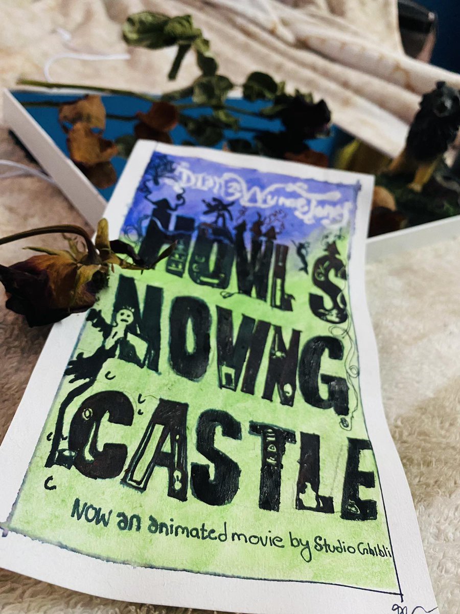 iought2read's tweet photo. Just completed reading Howl's moving castle ❤️
#HowlsMovingCastle #StudioGhibli https://t.co/ea4jJ1en45