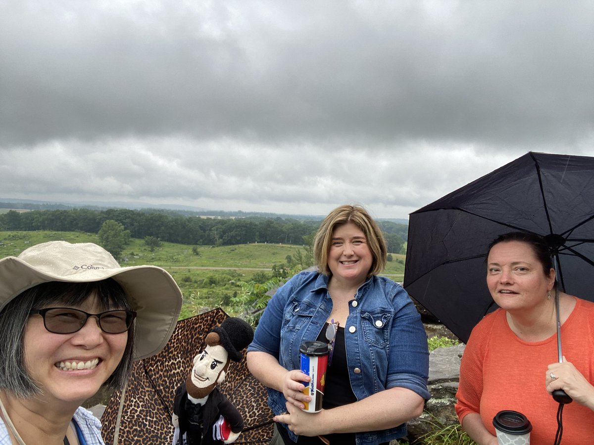 HistoryFrog's tweet photo. Greetings from Little Roundtop! #HistoryBuds @MapM8ker @shannonsalter70 #BetterTogether https://t.co/gLdn6zCQyW