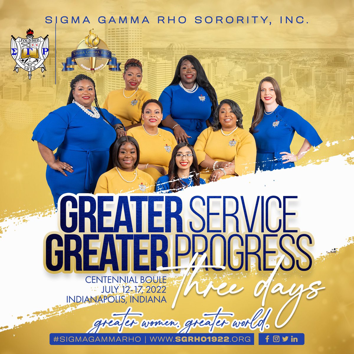 Three More Days Sorors 💙💛💙💛

#SGRhoCentennialBoule
