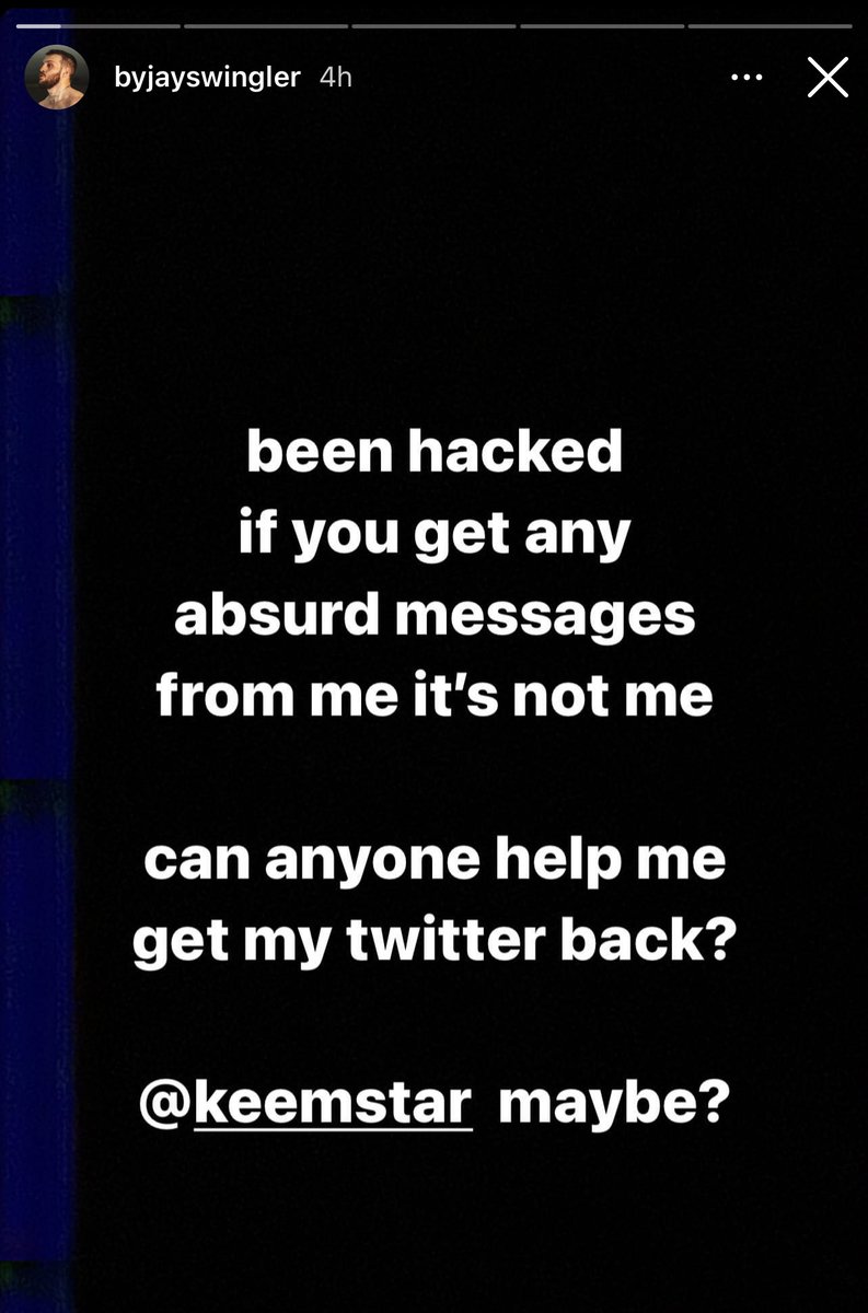 Don’t click links from @JayFromTGF he’s been hacked. #DramaAlert