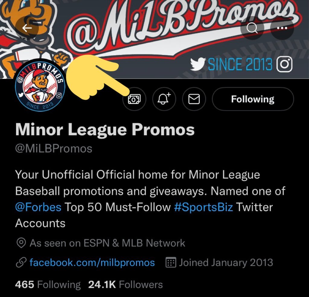 Minor League Promos (MiLBPromos) / Twitter