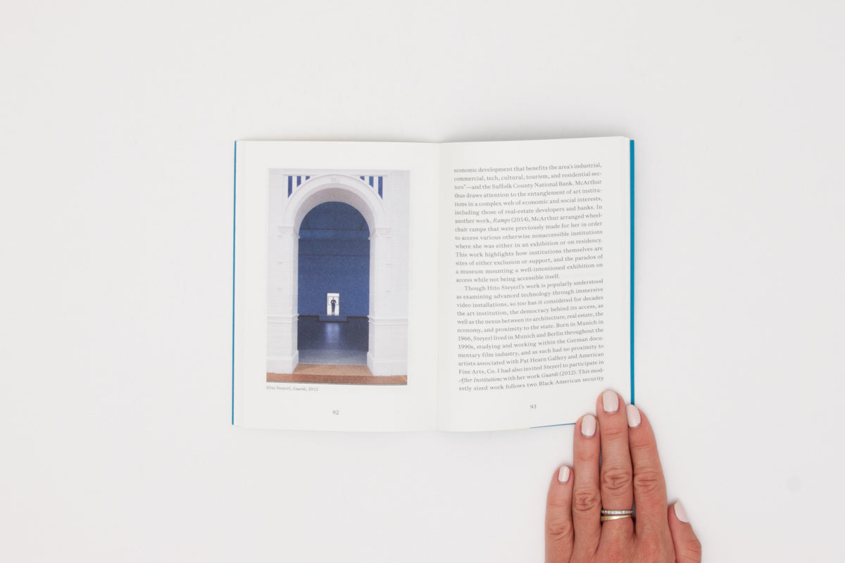 After Institutions - Karen Archey expands the definition of Institutional Critique to develop a broader understanding of contemporary art’s sociopolitical entanglements, looking beyond what cultural institutions were to what they are &amp; might become. bit.ly/3c1EKsz