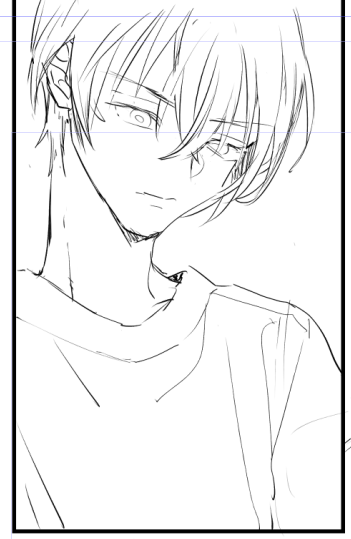 頑張ってかっこよく描くのも楽しい。うちの降は松といると表情がコロコロ変わるのでかわいい(自画自賛) 