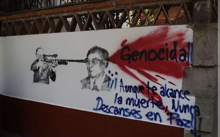 Coyolxauhqui_s's tweet photo. Que en paz -no- descanse. https://t.co/jp2LFbEvut