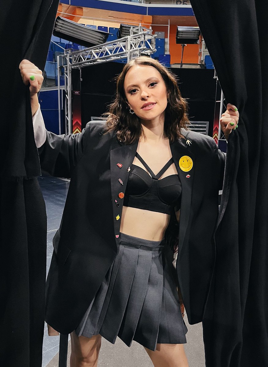 francescacheeks's tweet photo. Bonsoir da @XFactor_Italia! 
Domani Last Call 🔥
#XF2022 https://t.co/qlELtoYJmb