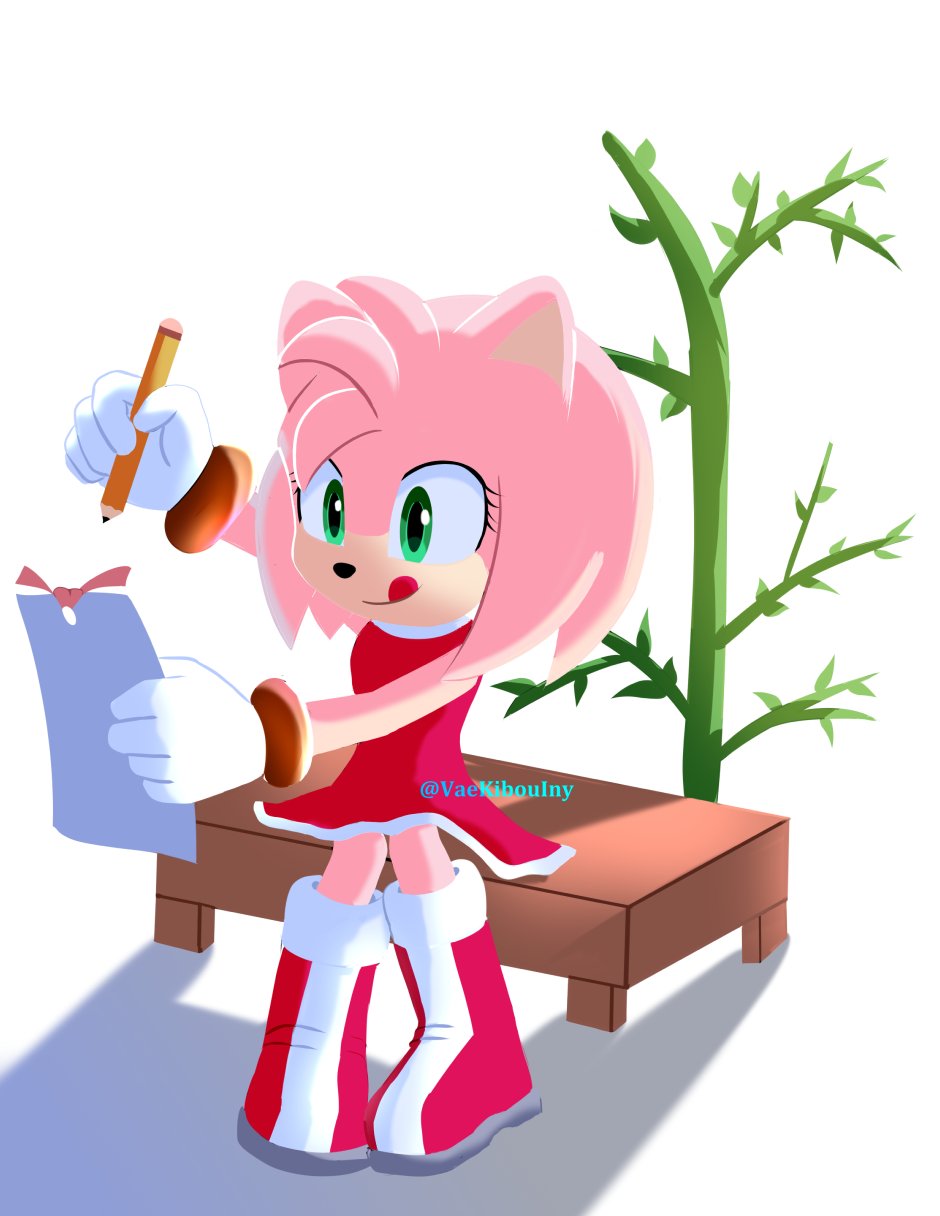 Luc on X: RT @hansel1016: Amy Rose in the Sonic movie #SonicMovie #AmyRose  #SonAmy  / X