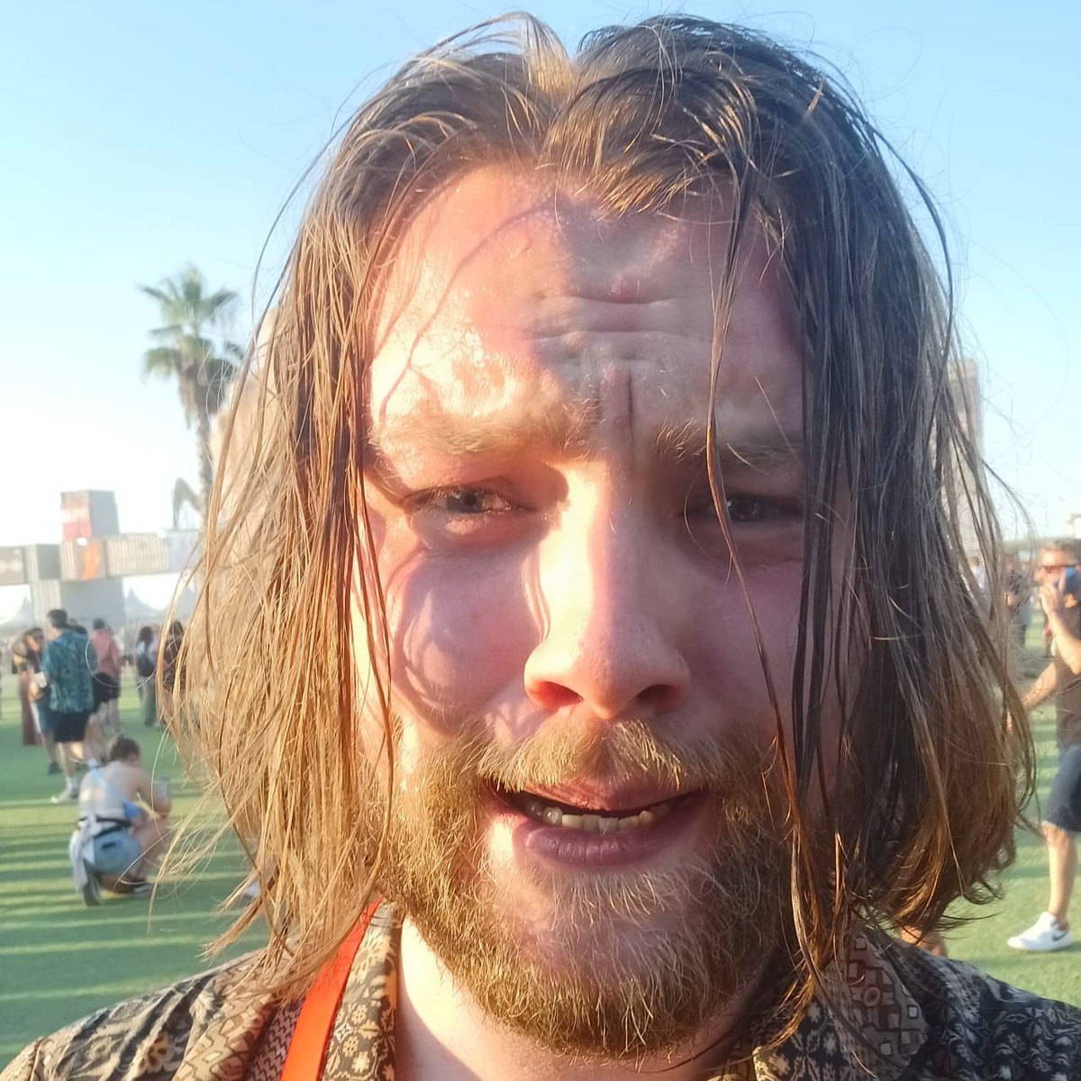 "Lost my sunglasses, hat and beer immediately".