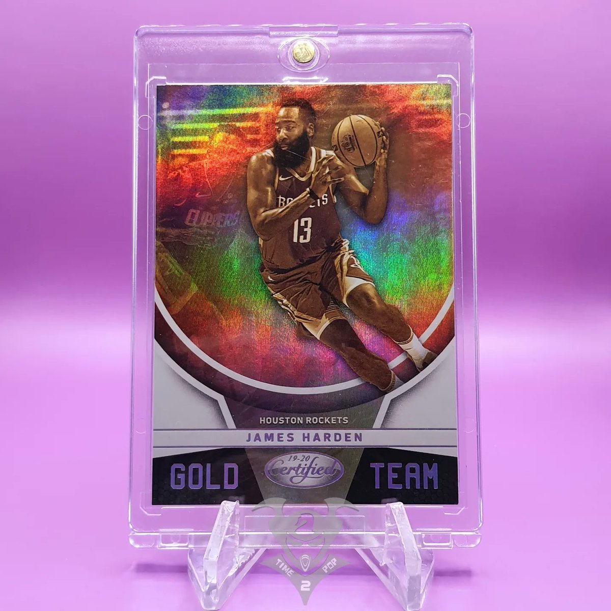 time2_pop's tweet photo. Caught this foil in the wild mint condition #panini #nba #jamesharden #hoops added to my collection #quiccs and #tradingcards https://t.co/FC04CPqhi3