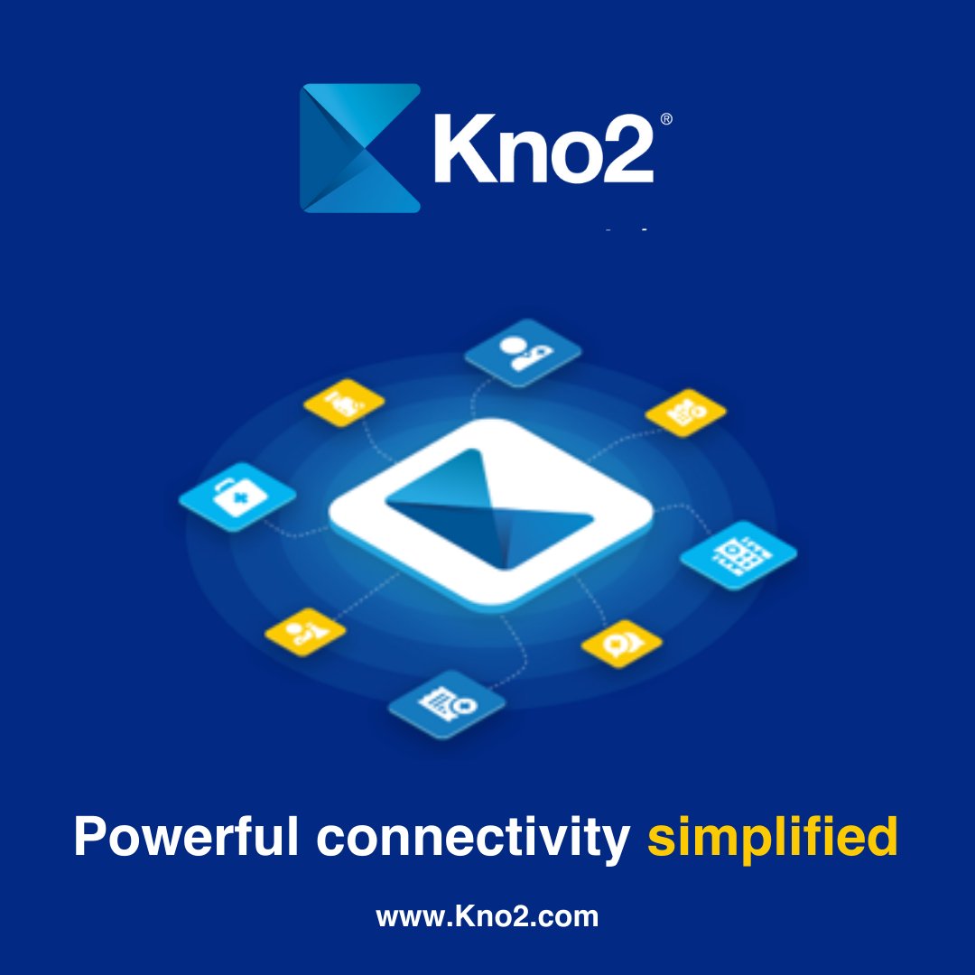 Kno2 on Twitter: "Any end user with #Kno2Connected technology can send ...