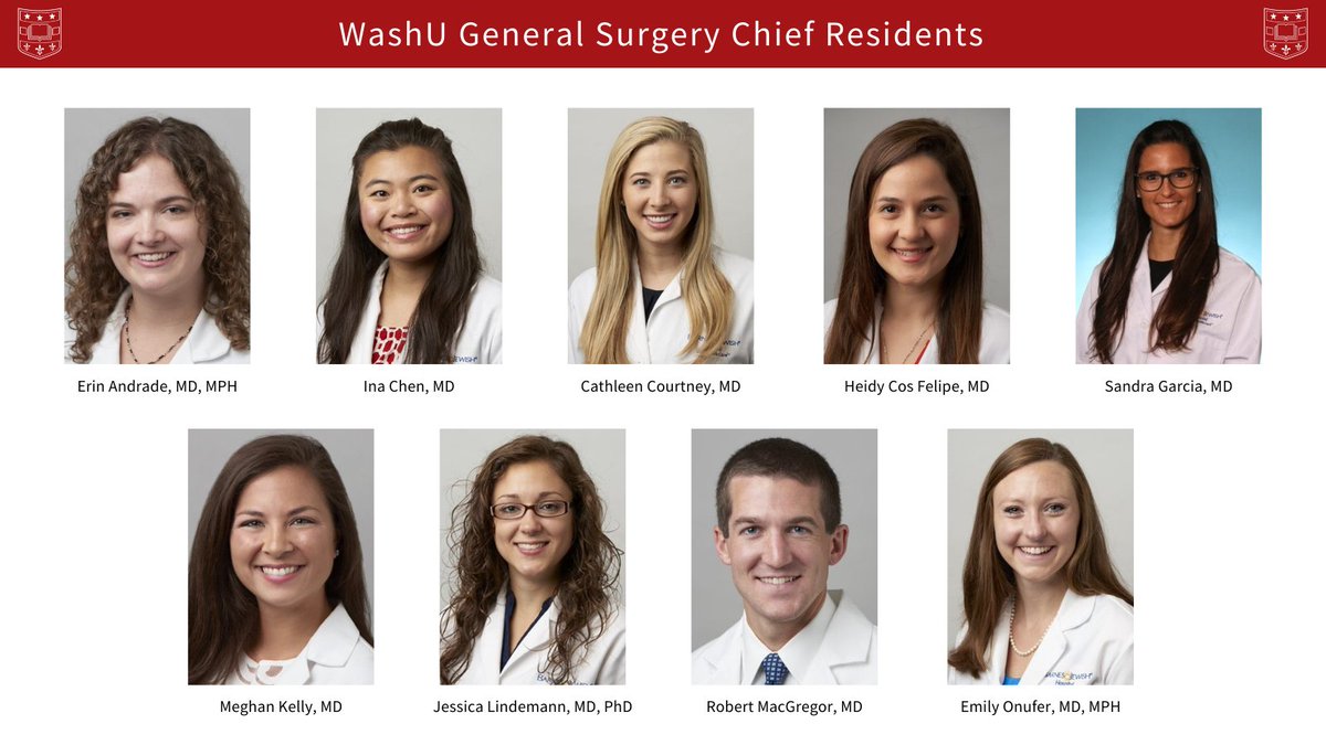Presenting: our 2022-2023 PGY-5 residents. #WomenInSurgery #ChiefResidents