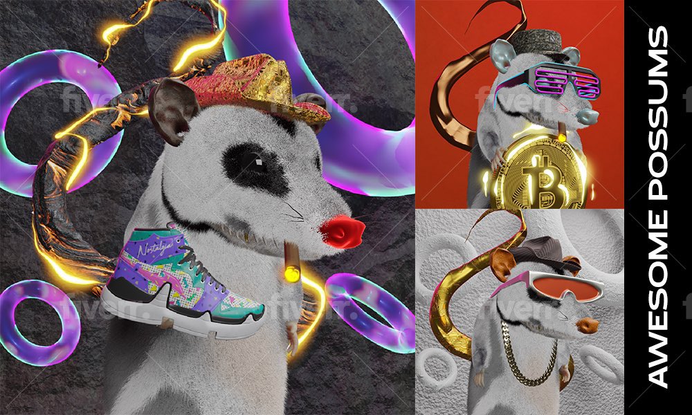 BenjeeNFT's tweet photo. 💵#NFTGiveaway💵

✨Awesome Possums, the 1st community-driven #NFTProject empowering mental health awareness &amp; addiction recovery

Prizes:
🦦: 1x AP #NFT
💰: 20$
🎟️: 5x WL Spots

To Enter:
- Follow @1_AwesomePossum &amp; me
- RT &amp; Tag 3 Friends

⏳48h

#NFTCommunity #NFTCollection https://t.co/9rwLycBHmL