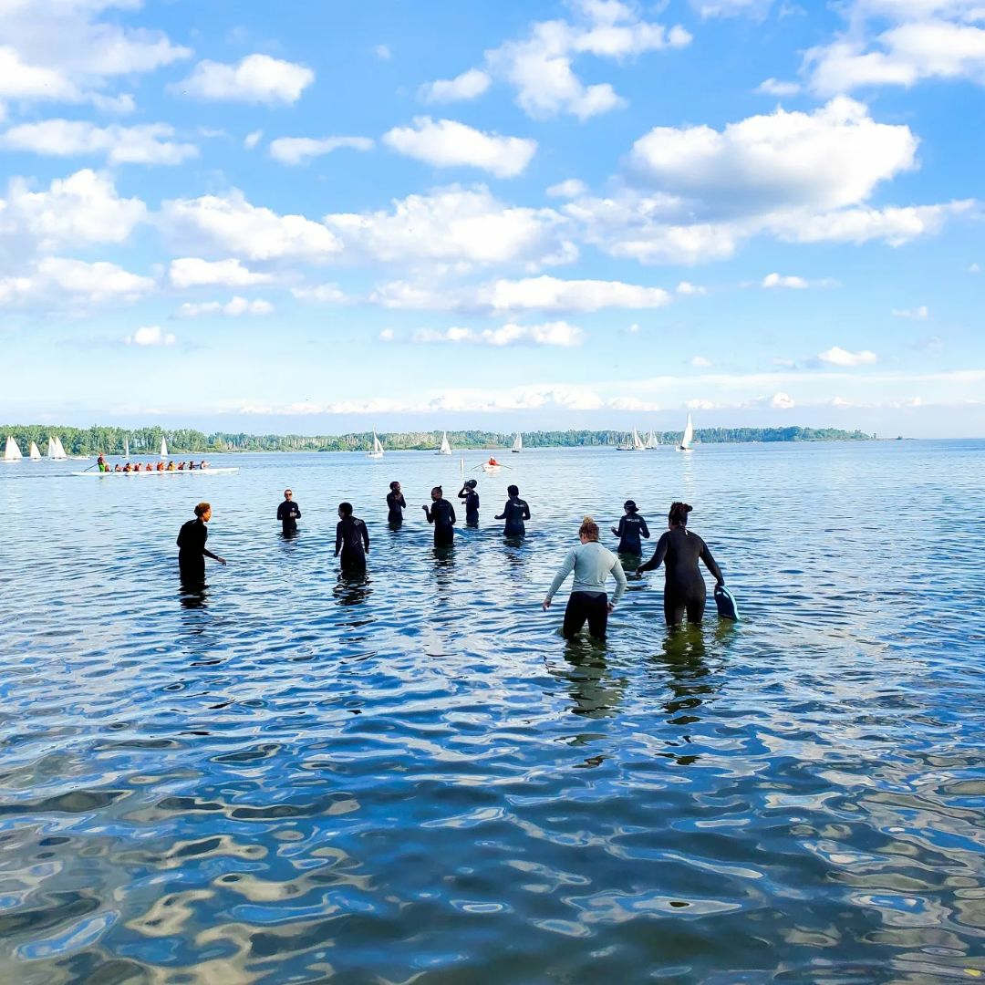 This week was the start of our 'Swim to Surf' #swimming program! We are pleased to offer it in partnership with <a href="/surfthegreats/">Surf the Greats</a> <a href="/Arcteryx/">Arc'teryx</a>

Looking forward to the next 7 weeks! 

#outdoors #education #access
