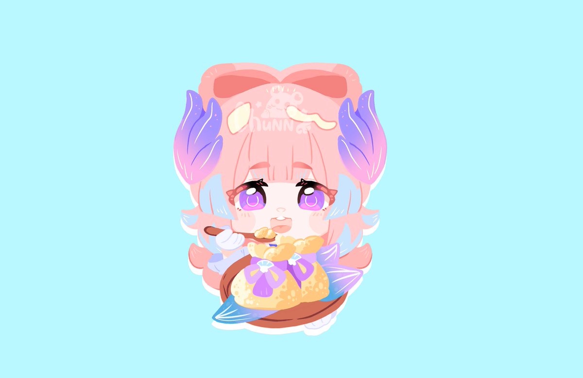 珊瑚宮心海 「🐟
#原神 #Genshinlmpact 」|Chunn 🍊 (⌯'▾'⌯)のイラスト