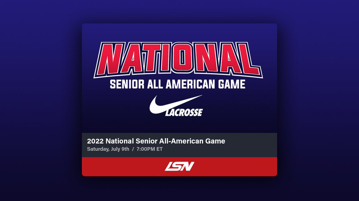 Lax Sports Network on Twitter "Can't wait! 🍿🍿🍿 Watch the 2022 National