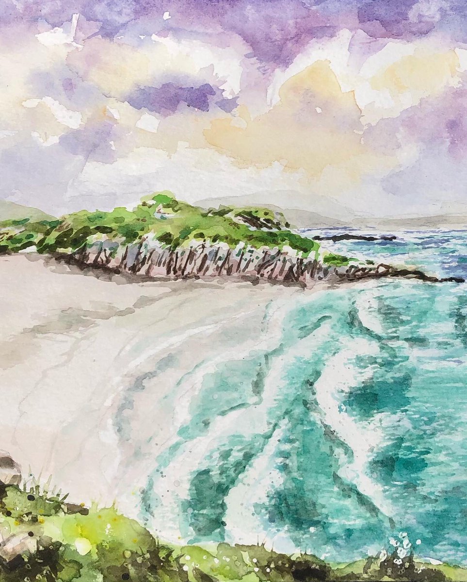 The latest original pieces are now available in my shop! 🥰🛍

Buy Purple Coast: purplpaints.square.site/product/purple…

Buy Love is Love: purplpaints.square.site/product/loveis…

#artforsale #Watercolourpainting #pride #landscapepainting #homedecor