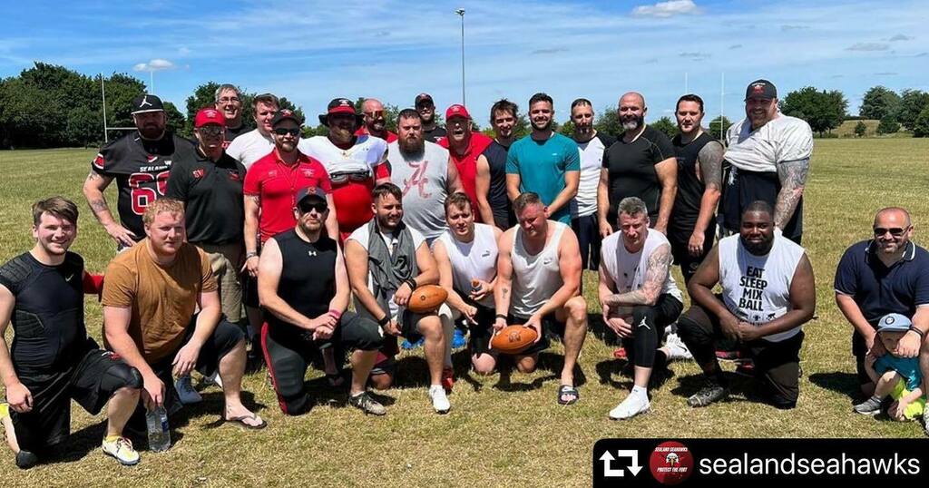 #repost @sealandseahawks
・・・
Sealand Masters ❤️

First practice done! We are glad to finally blood some of our team today in Milton Keynes in preparation for September’s game in France 🇫🇷

#sealandmasters instagr.am/p/CfzT__DIPpB/