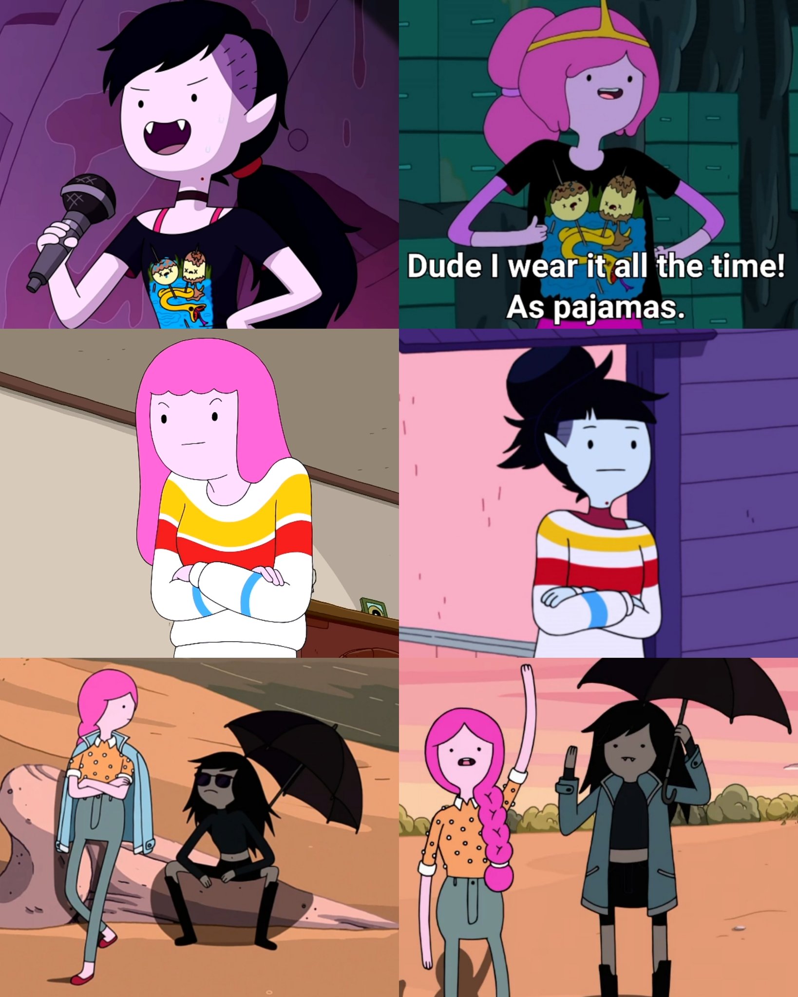 Marceline Bubblegum desdoble Sharing