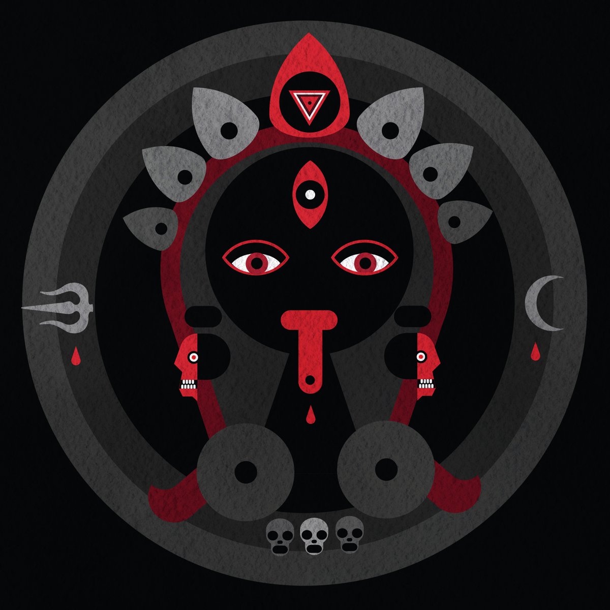 Goddess_is_you's tweet photo. Kalli is the Warrior Goddes, the Dark Mother, and Devourer of Time. She demands that we face hidden, scary, and uncomfortable parts of our subconscious minds and open to her light of alchemy. #kali #goddess @opensea #nftart #NFTcollections #nftcollector  #tantra #mahakali https://t.co/rmTEK61iUt