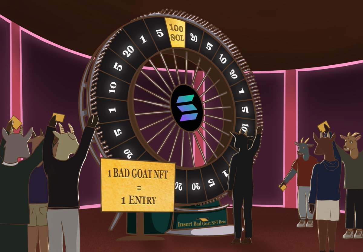 First Ever 100 SOL Degen Mint Lottery? 🐐

More details in discord baAahH 👇
discord.gg/bFfzXQqJJh

😡| 10x OG Spots - Follow + Like + RT 

Submit proof in discord 👆