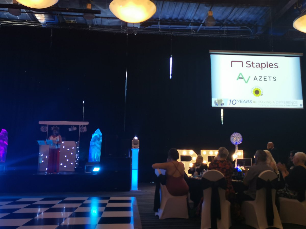 StaplesUK's tweet photo. Tonight the Staples UK team are at the #REUBall to celebrate @ReubensRetreat 10th birthday 🎉 https://t.co/B57FeOR8h7