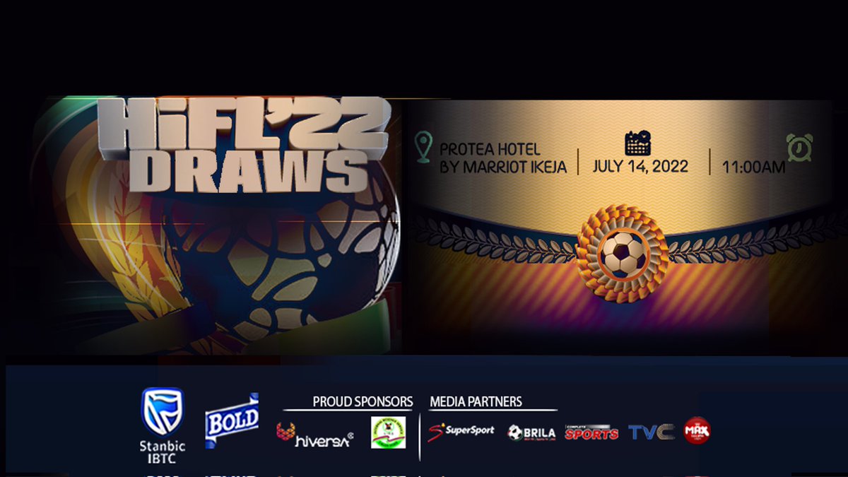 16 Teams!
One Trophy 🏆
Eyes Focused 👁️
Battle Ready🔥

The #HiFLDraws2022 is here, and your favorite teams will be put up against each other to slug it out 🥹

Let's know the teams you'd like to see drawn against each other in the comments section😊.