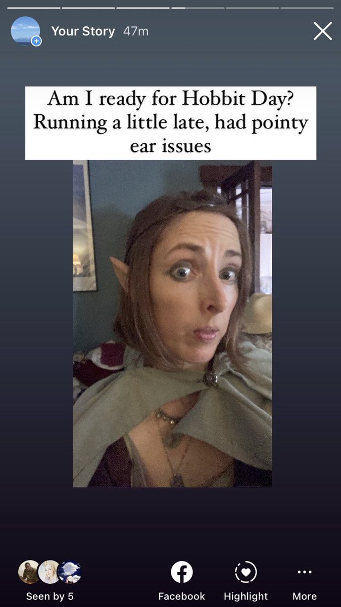 faegyrl's tweet photo. Yesterday was Hobbit Day at my local library, ofcourse I was an elf; I presided over the treasure map making table. My awesome, latex free silicone ears are by @ShopGeekling #hobbitday #SummerReading #libraryvolunteer https://t.co/jcsr6DIBwo