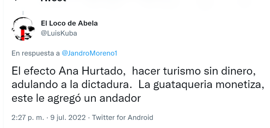 A ver gusanos, Ser comparado con Ana Hurtado es un honor. Me conformo con la mitad del valor de <a href="/Ana_Hurtado86/">Ana Hurtado</a> .
Ella seguro que tiene mucho mas estilo que yo con el andador.