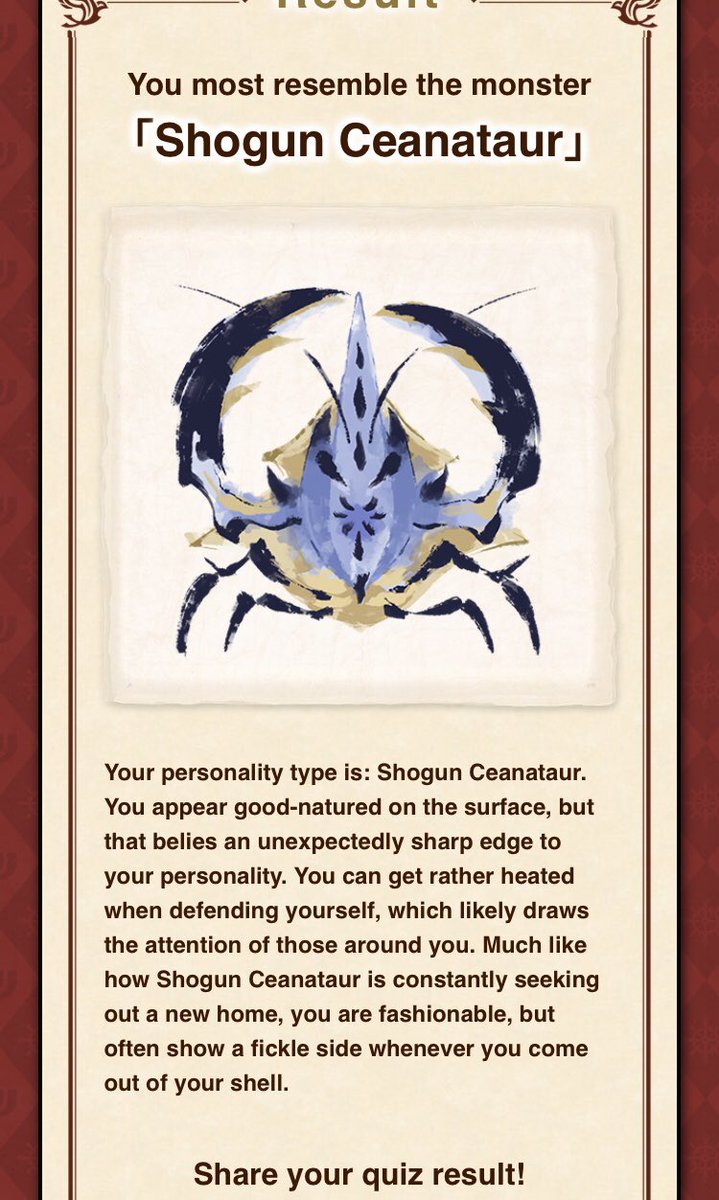 ScrapsReady's tweet photo. @monsterhunter Where are my fellow Shogun Ceanataur? https://t.co/TzBRjS6n6Y