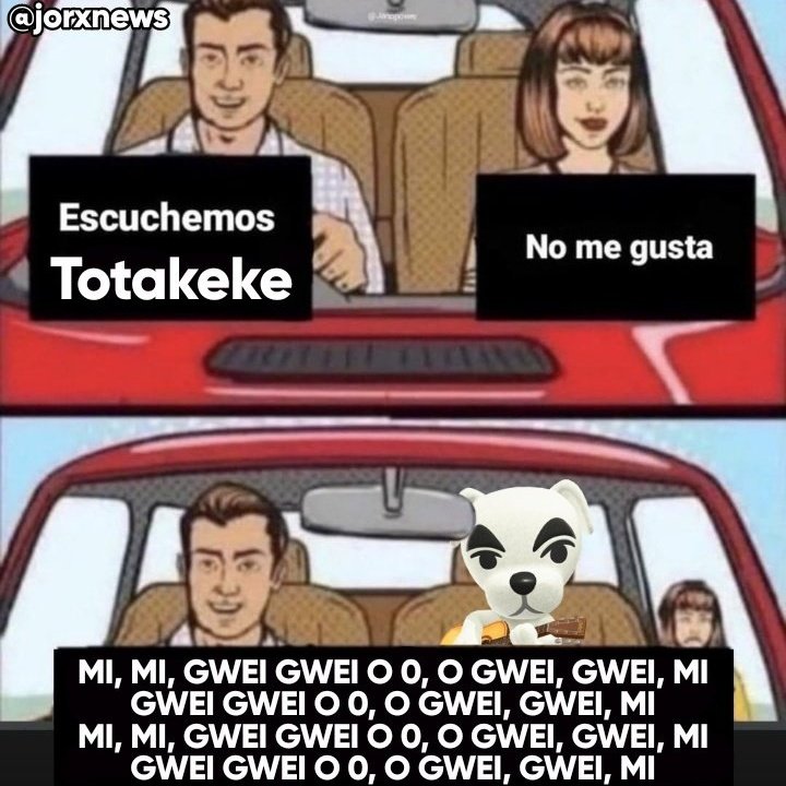 lo vuelvo a subir, este es el mejor meme de animal crossing que he hecho, es increíble 🐶🎸
