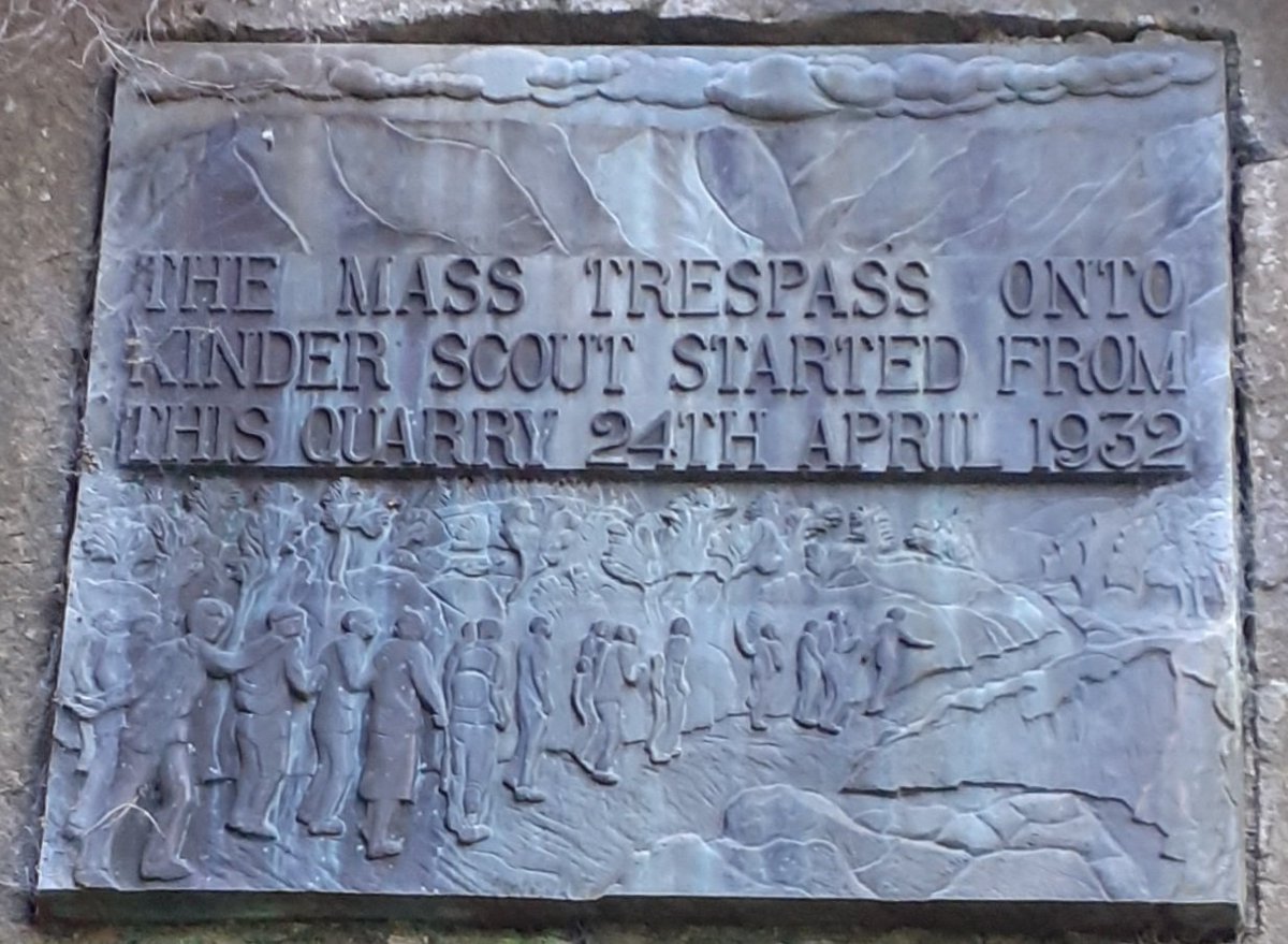 Without this lot in 1932 <a href="/STMC2022/">Severn Trent Mountain Challenge</a> would not be able to do such a fantastic job in fundraising for <a href="/WaterAidUK/">WaterAid UK 💦</a> well done all walkers, organisers and volunteers, has been a great day #peakdistrict #ramblers