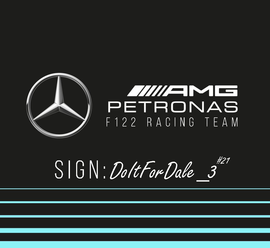 Happy to sign a 2 year full season contract with AMG Petronas F1 Racing! Ready to get started 🏁🏆