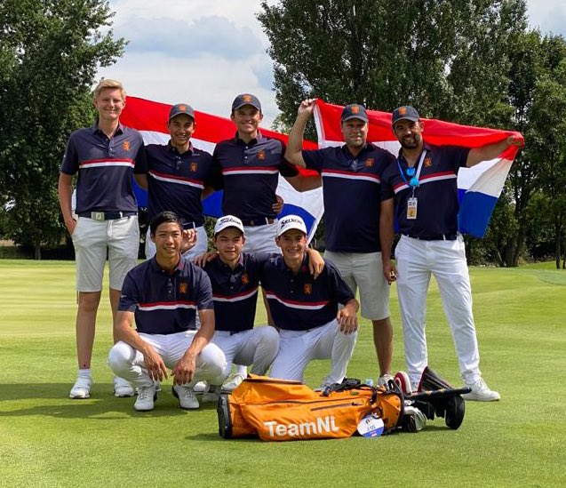 NGF_'s tweet photo. Het jongensteam leverde een sterke prestatie in het #ELTK: de Boys werden vijfde ➡️ https://t.co/FVaO1PSDYd https://t.co/EYtLN4tuYo