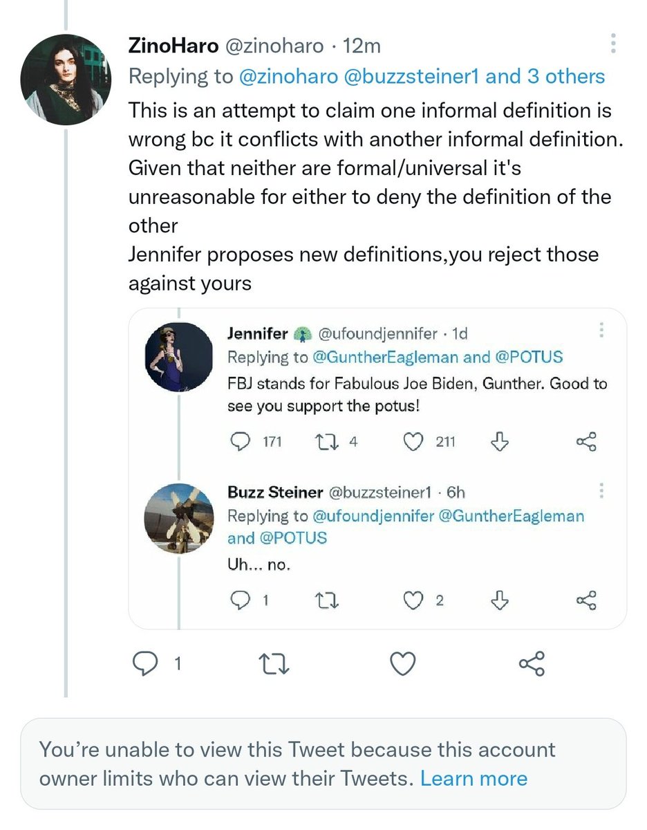 Uni__ke's tweet photo. @buzzsteiner1 @zinoharo @ufoundjennifer @GuntherEagleman @POTUS And you have confined yourself to the lowest level of Graham’s Hierarchy of Disagreement.
Nobody needs to reveal your inadequacy.
You do that entirely by yourself, followed by a rage quit.
😂 https://t.co/helh6QJSVC