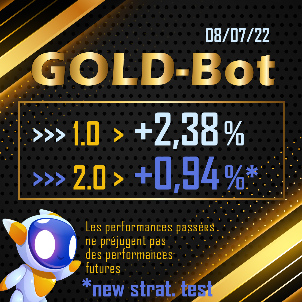 linographe's tweet photo. Venez découvrir et vous inscrire à notre robot de trading GOLD-Bot made in Belgium !

Infos et inscriptions :
https://t.co/uKJ7Fch1rj

#crypto #cryptotrading #bot #forex #forextrader #bottrading #nft #ico #metaverse #atg #btc #bitcoin #eth #ethereum #goldbot #cryptoentreamis https://t.co/9KLgy1BwgW