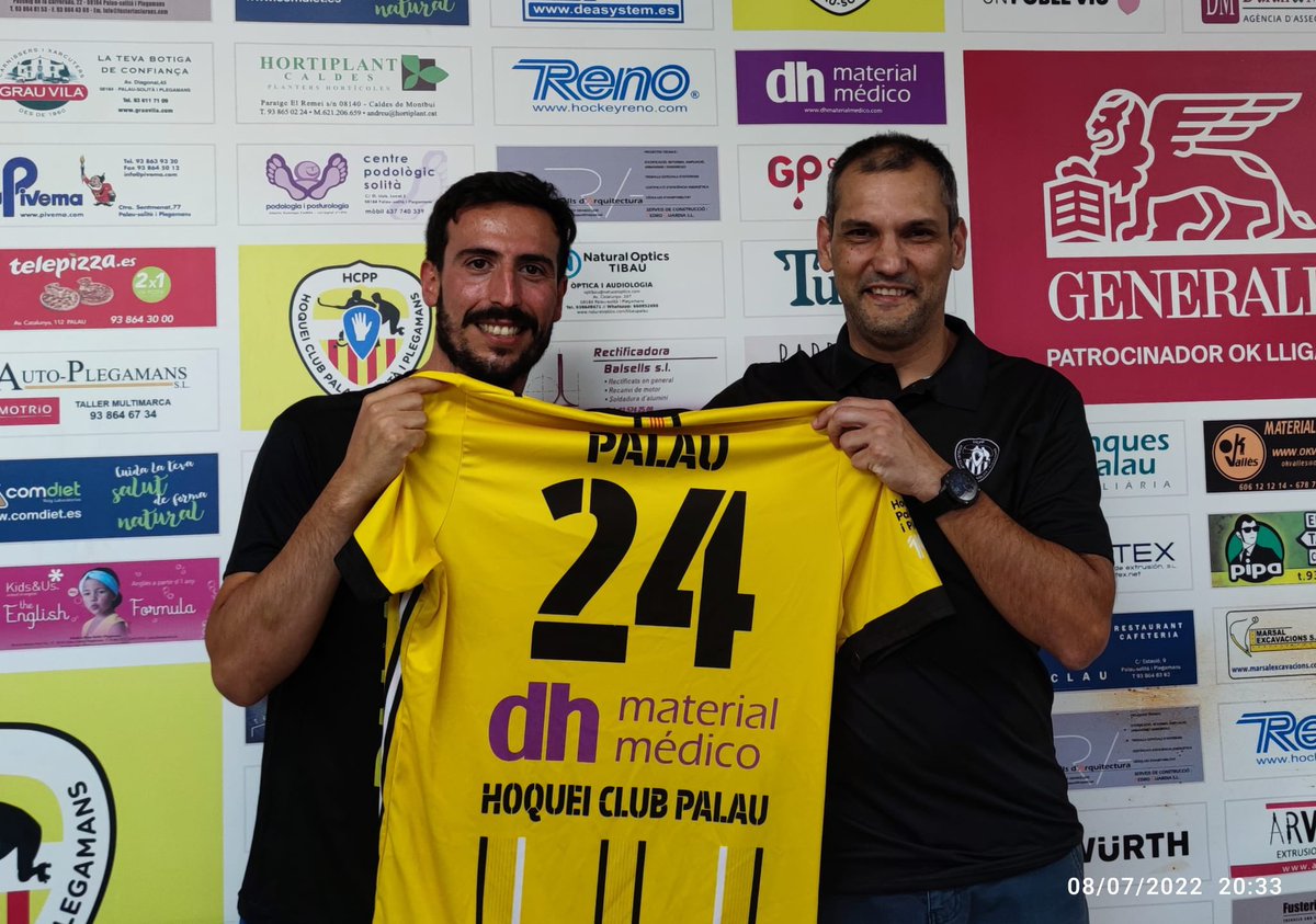 hcpalau's tweet photo. 😃 Un fitxatge molt 🔝!

🙌 @ferranrc6 torna a l'HC Palau per liderar un nou projecte molt il•lusionant!

👏 Encantats de poder tornar-lo a veure amb la samarreta que l'ha vist crèixer!

#ForçaPalau https://t.co/qr5aDU3ZZ9