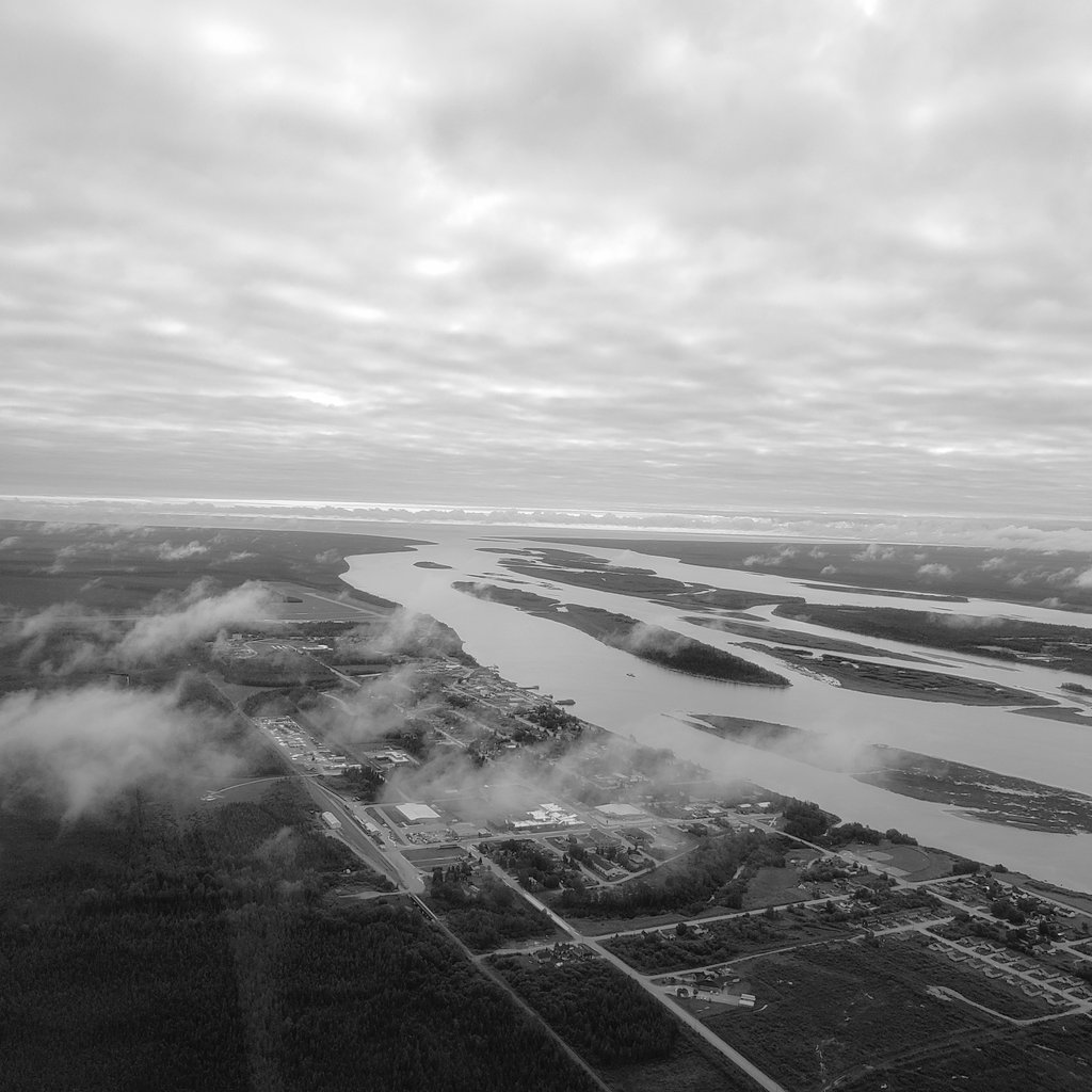 AlemuGonsamo's tweet photo. Misty morning clearing up in the morning of day 5 #ExpeditionHBL in James Bay, Ontario https://t.co/QMHNuvjuoA